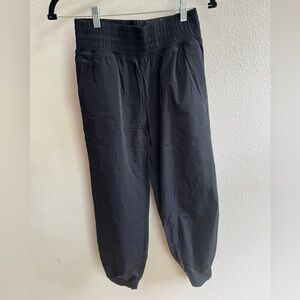 NWT Abercrombie YPB active joggers black size S